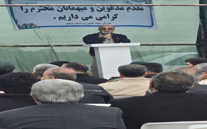 دکتر لقمان زاده مدیرکل پدافند غیرعامل استانداری بوشهر