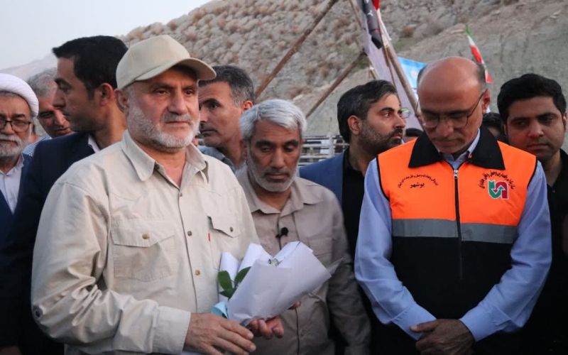 افتتاح مسیر روستای سرچشمه با حضور استاندار بوشهر
