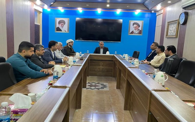 تشکیل جلسه برای ایجاد ایستگاه اتوبوس بین‌شهری در محور بوشهر-عالیشهر-چغادک